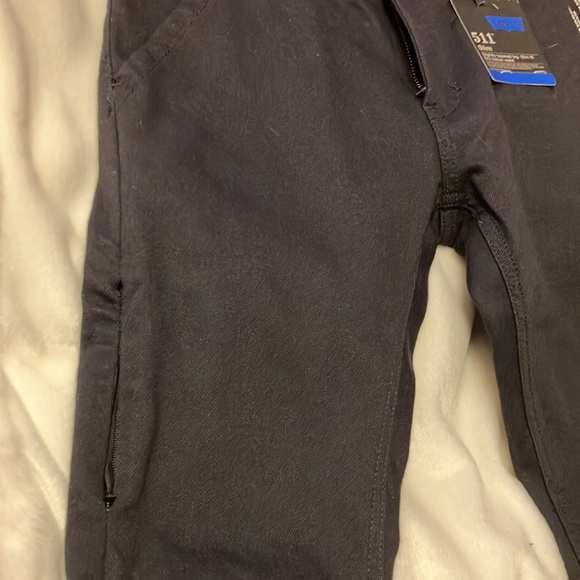 NWT 511 Slim Fit Black Boys Streetwear jeans. boys size 10 regular 25x25 - Picture 8 of 10